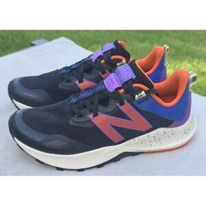 New Balance DynaSoft Nitrel v6 Women's Trail Runners Black Purple Orange 9.5M